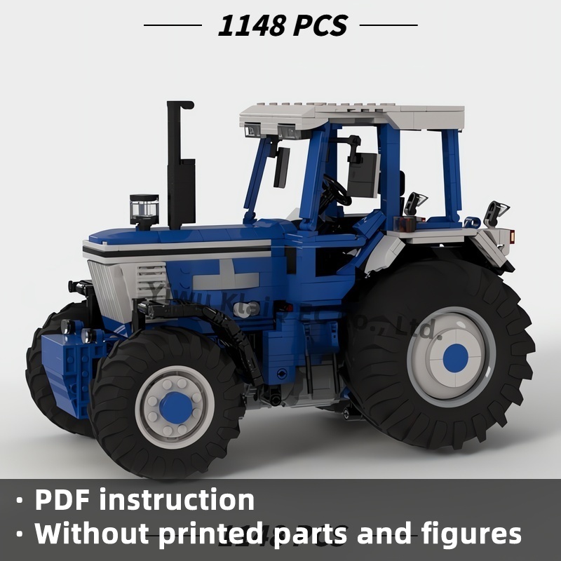 Agriculture Farming Vehicles - 1148 pièces, modèle de tracteur agricole