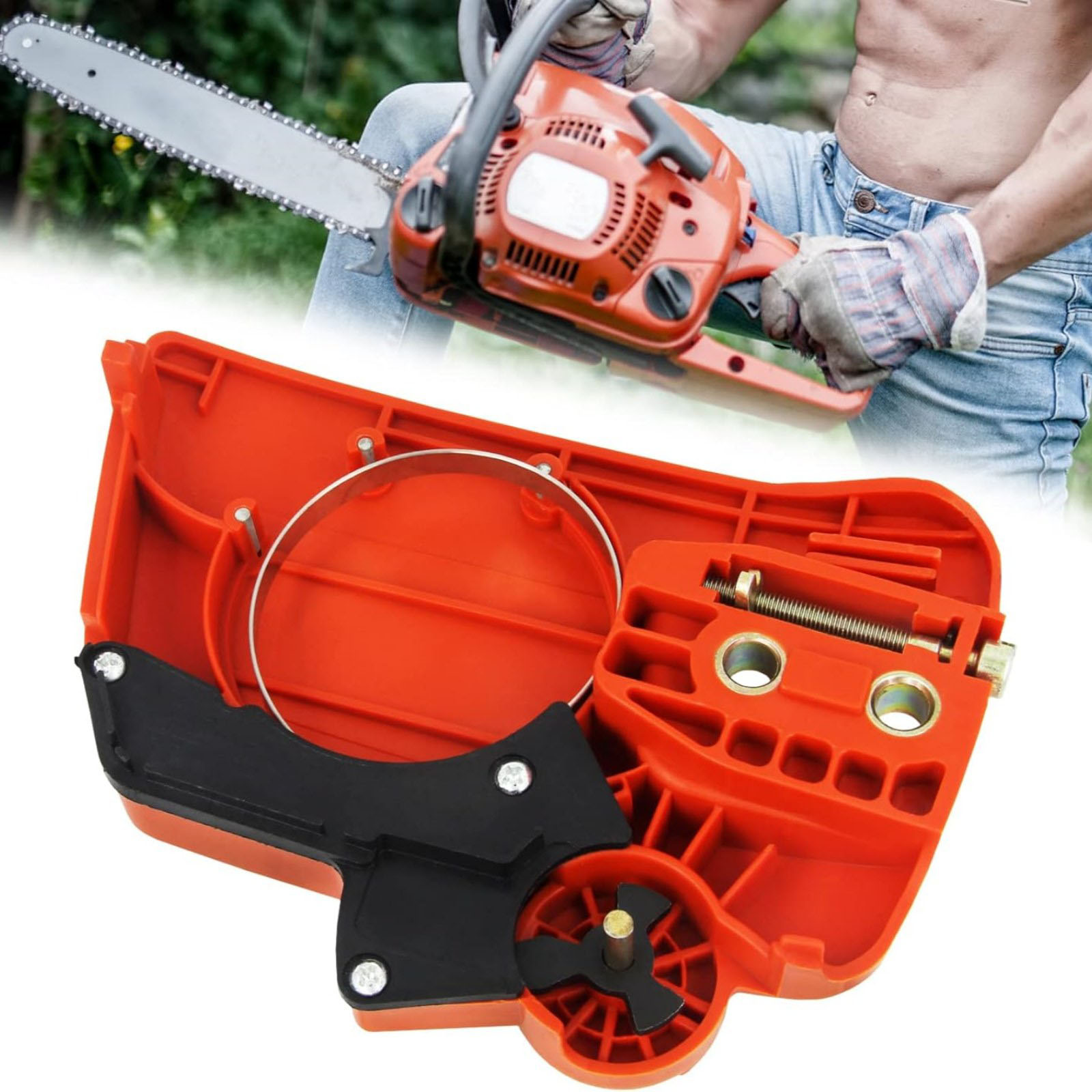 Couvercle de frein de chaîne d - Husqvarna Chainsaw 120 Mark Ii avis et prix