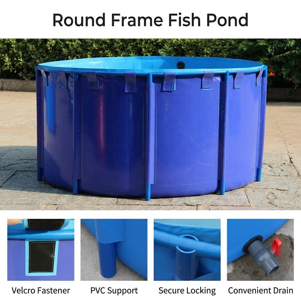 Bassin d'élevage de poissons e - Farm Pond Liner avis et prix
