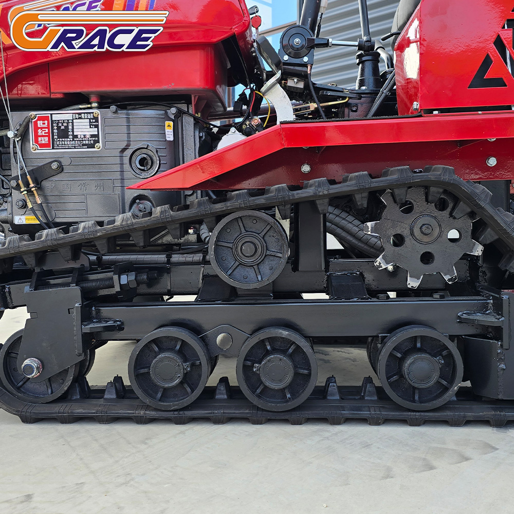 Mini-tracteur chenillé diesel  - Agriculture Gardening Farming avis et prix