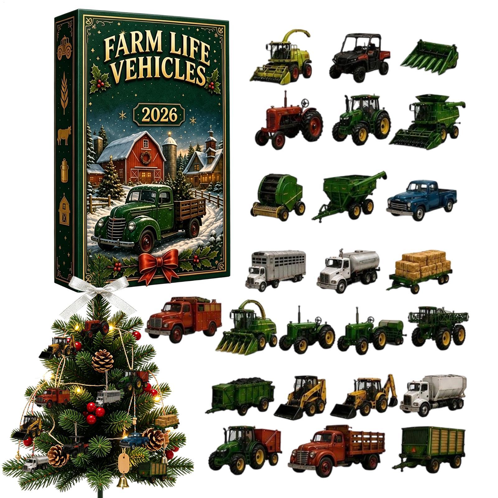 Calendrier de l'Avent de Noël  - Agriculture Farming Vehicles avis et prix