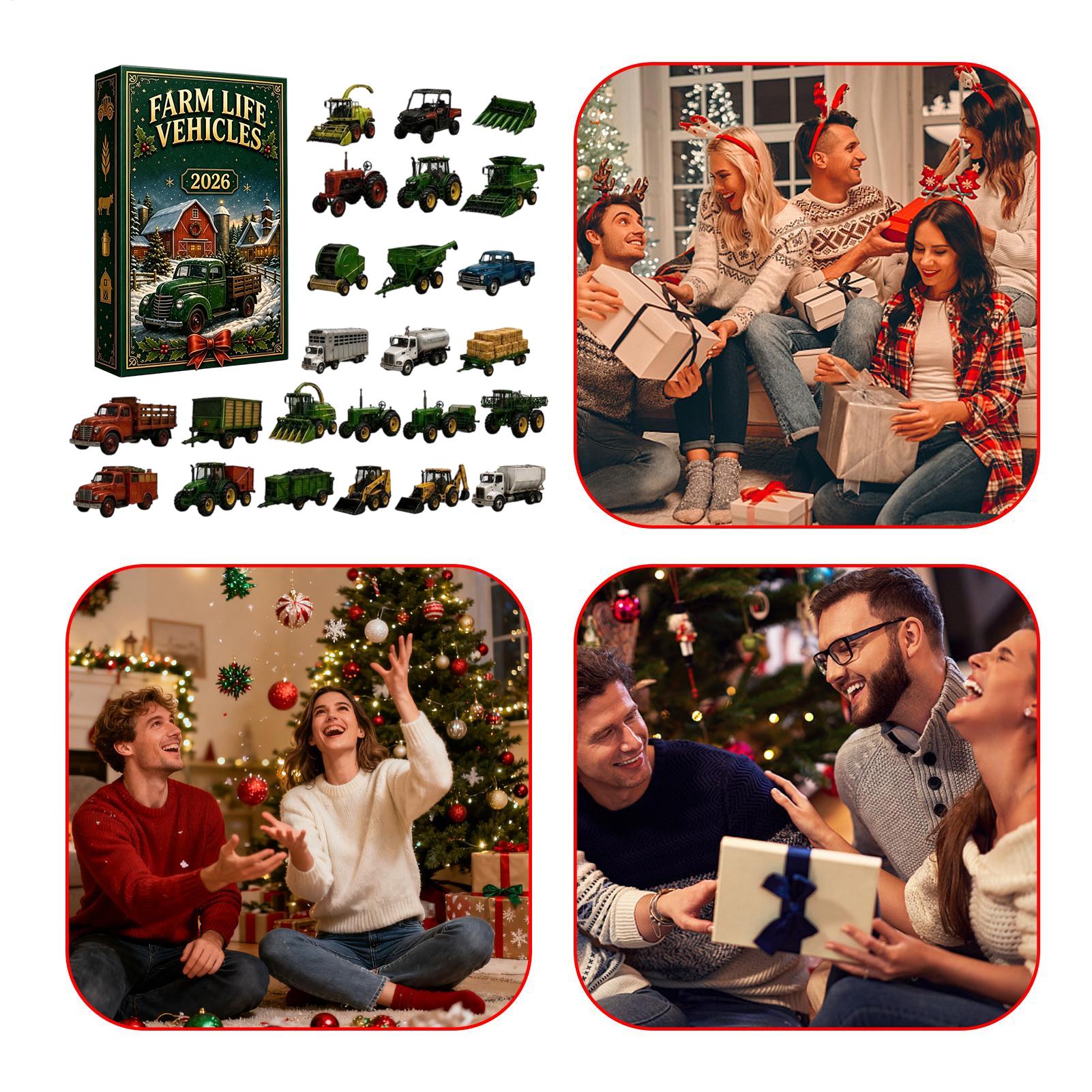 Calendrier de l'Avent de Noël  - Agriculture Farming Vehicles avis et prix