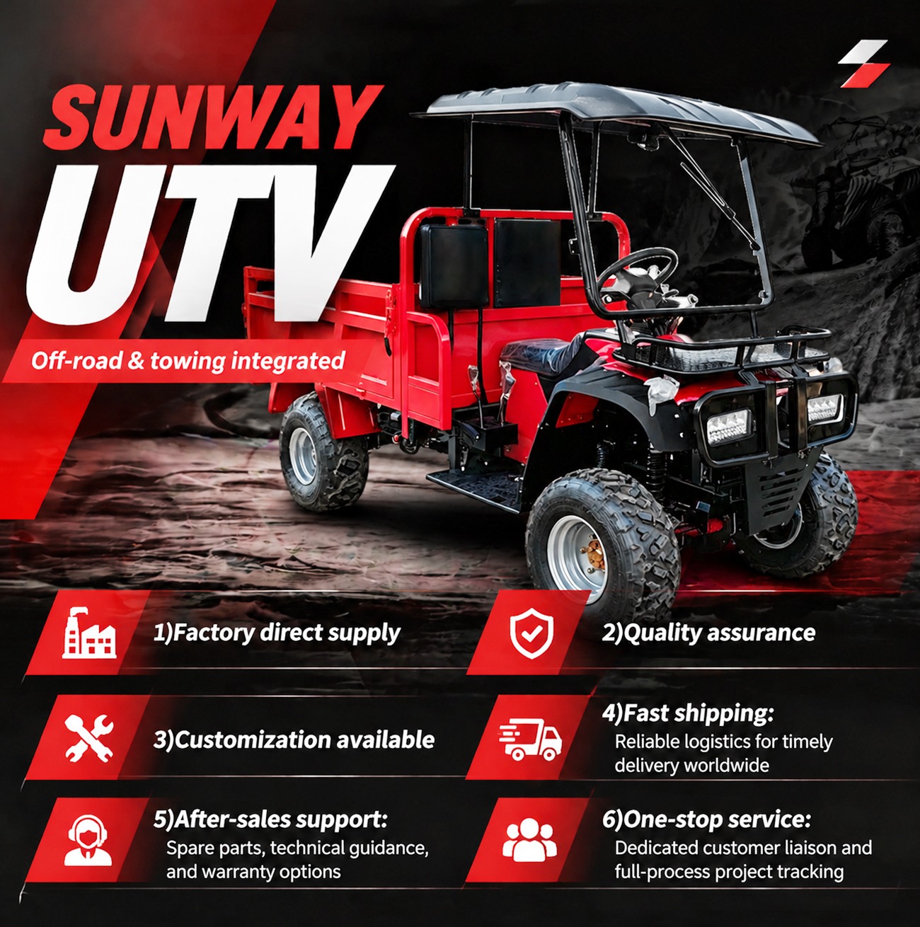 Véhicule utilitaire 4x4 UTV 40 - Agriculture Farming Vehicles avis et prix